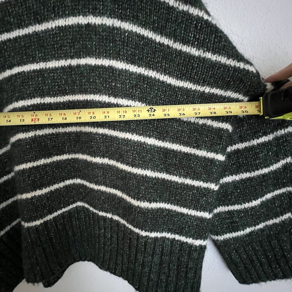 Christy Dawn Ingrid Turtle Neck Sweater Size XS / S Dark Green Alpaca Blend - Picture 5 of 6